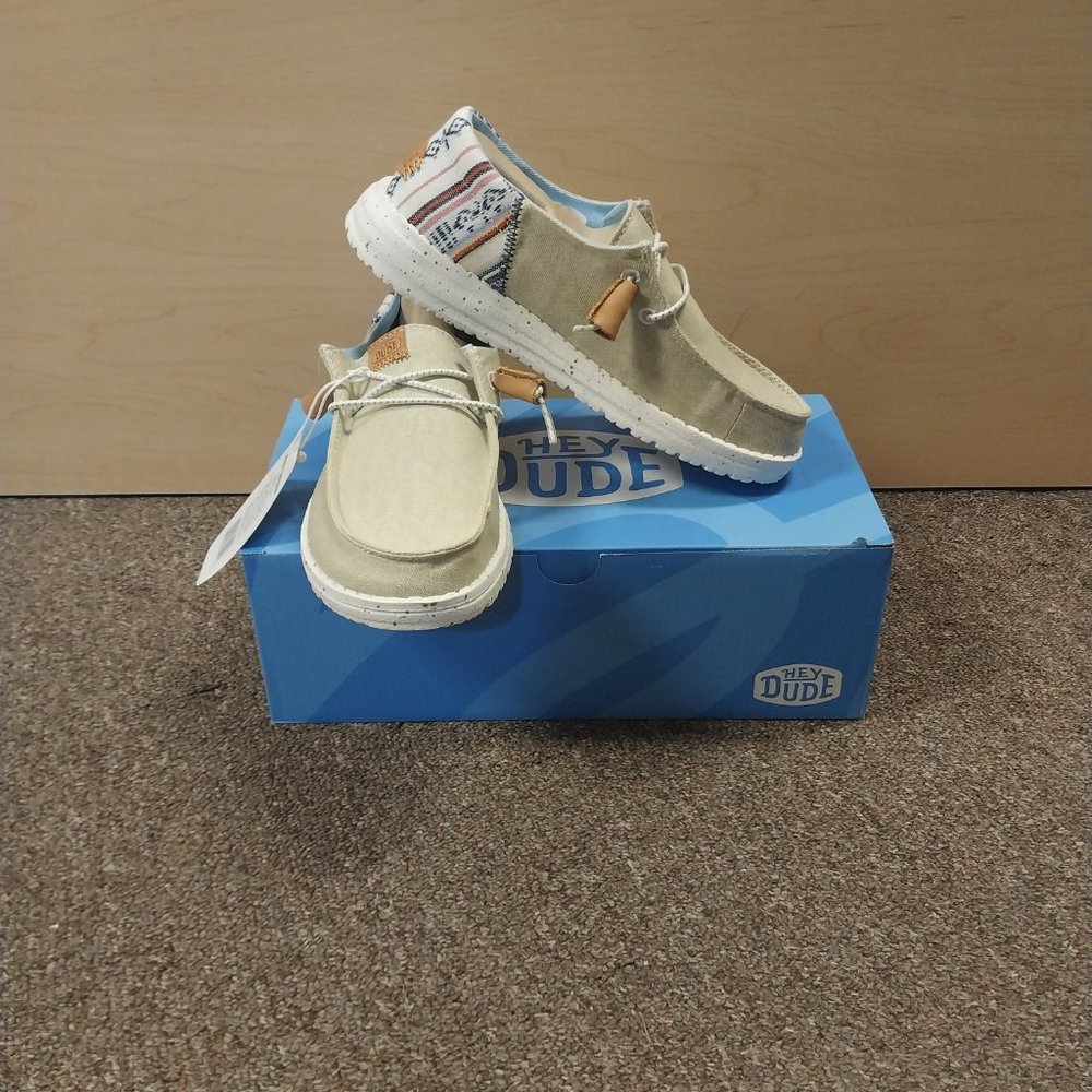 Hey Dude Wendy Funk Baja Shoe - Natural